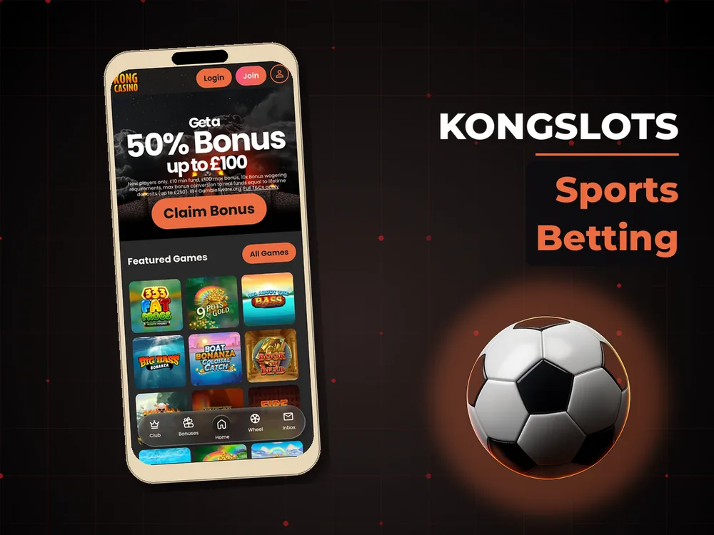 Kongslots - Sports Betting